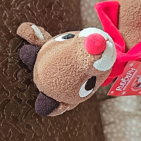 Rudolph The Red Nosed Reindeer Plush NWT - Picture 3 of 5
